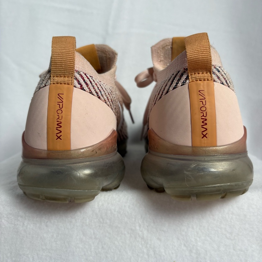 Nike Air Vapormax Flyknit 3 Sunset Tint White Pink Women's 8.5 - Picture 7 of 15